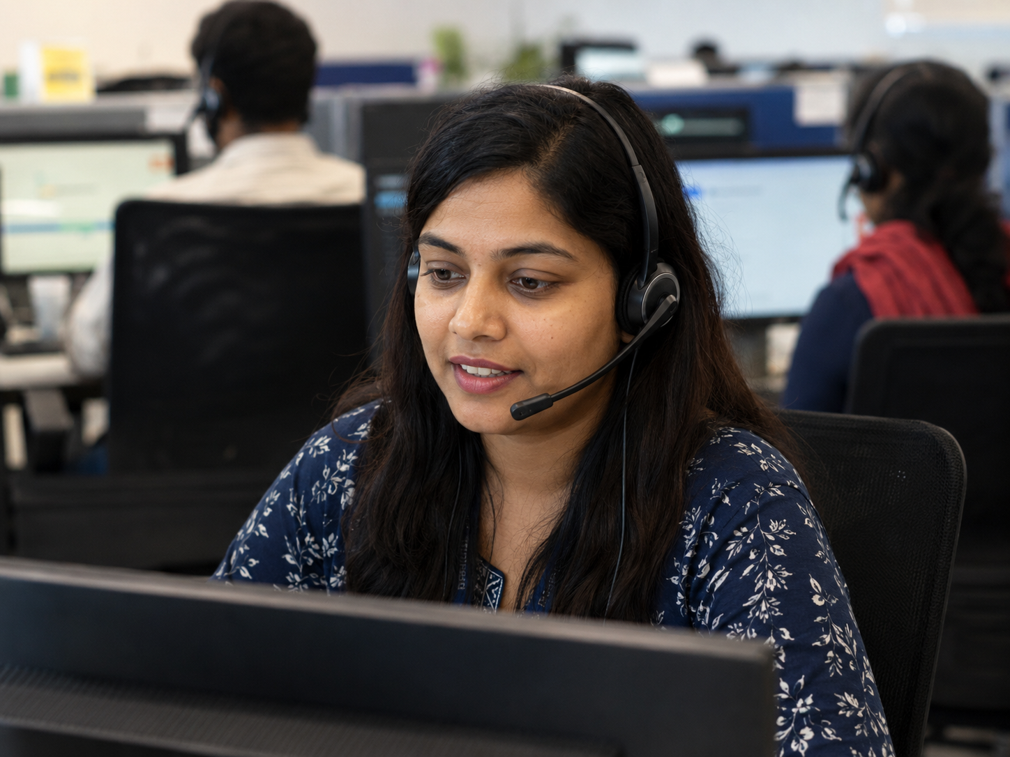 IVR Service in action for an Indian business